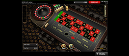 Screenshot of European Roulette at 888casino