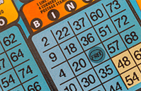 Image of a ticket stub in bingo