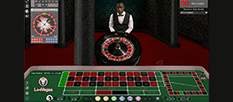 Screenshot of high stakes live roulette at William Hill casino