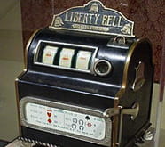 The Liberty Bell slot machine, circa 1895