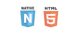 Picture of Native and HTML logos