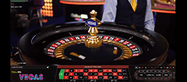 Screenshot of live roulette at William Hill casino