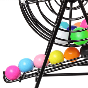 An early version of a bingo machine