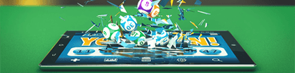 Image showing a player of online bingo